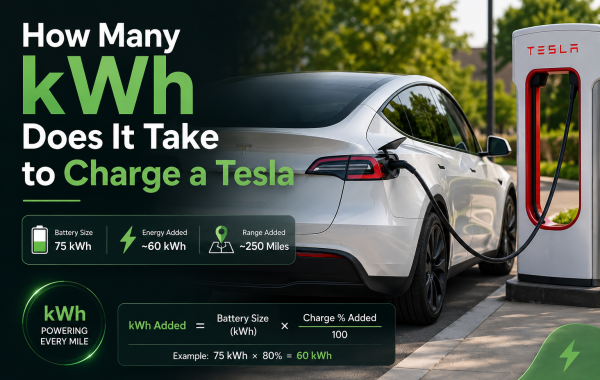 How Many kWh Does It Take to Charge a Tesla